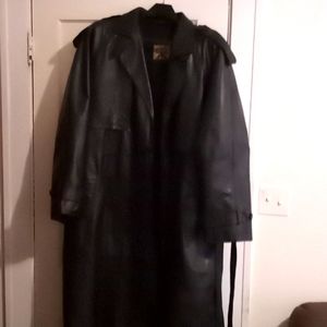 Leather jacket and coat